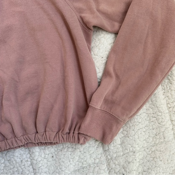 L.A. HEARTS - Women's Pink Quarter Zip Sweater - Picture 5 of 12